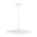 GloboStar® BARON 61255 Κρεμαστή Πλαφονιέρα Οροφής LED CCT 24W 2880lm 120° AC 220-240V - Εναλλαγή Φωτισμού μέσω Διακόπτη On/Off All In One Ψυχρό 6000k+Φυσικό 4500k+Θερμό 2700k Φ40 x Υ10cm - Λευκό - 3 Years Warranty - Image 5
