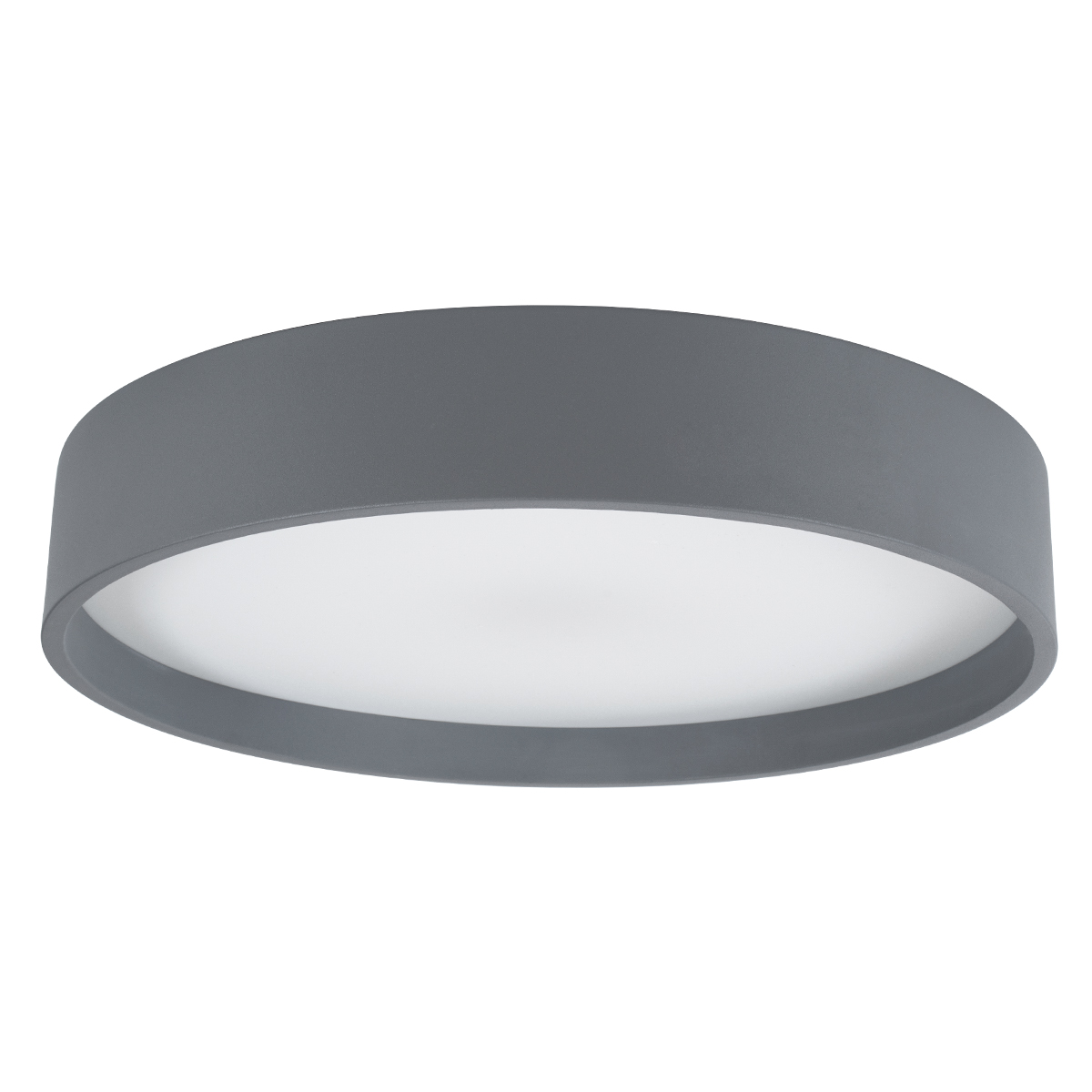 GloboStar® NARNIA 61258 Πλαφονιέρα Οροφής LED CCT 75W 8625lm 120° AC 220-240V - Εναλλαγή Φωτισμού μέσω Τηλεχειριστηρίου All In One Ψυχρό 6000k+Φυσικό 4500k+Θερμό 2700k Dimmable Φ45 x Υ8cm - Γκρι Ανθρακί - 3 Years Warranty - Image 3