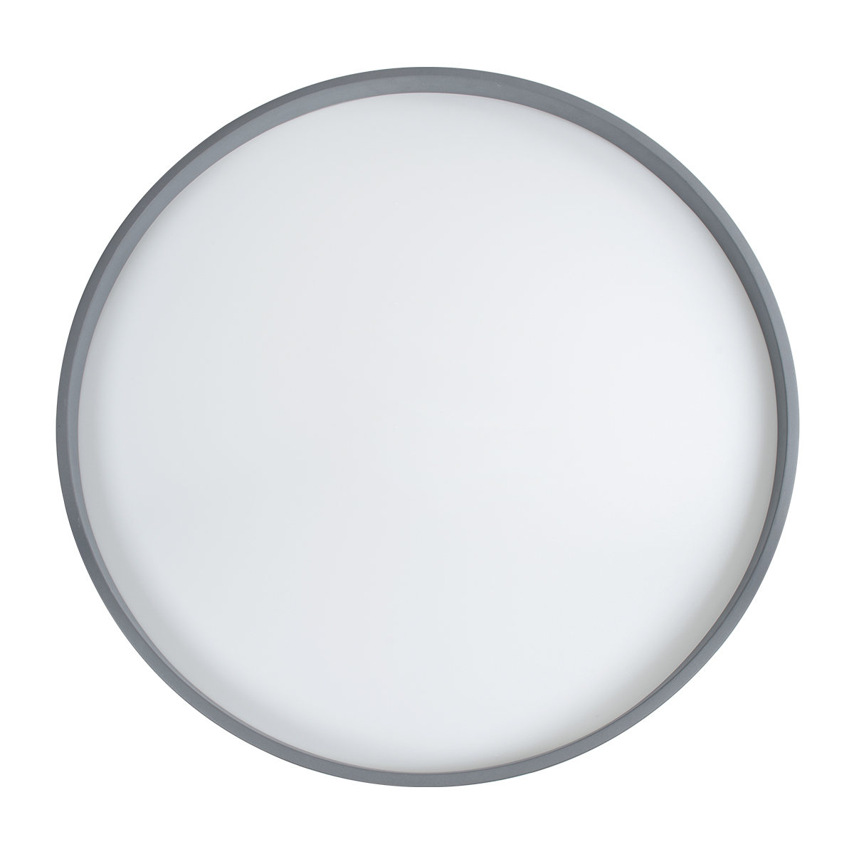 GloboStar® NARNIA 61260 Πλαφονιέρα Οροφής LED CCT 100W 11500lm 120° AC 220-240V - Εναλλαγή Φωτισμού μέσω Τηλεχειριστηρίου All In One Ψυχρό 6000k+Φυσικό 4500k+Θερμό 2700k Dimmable Φ60 x Υ10cm - Γκρι Ανθρακί - 3 Years Warranty - Image 6