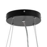 GloboStar® ANATOLIA 61269 Κρεμαστή Πλαφονιέρα Οροφής LED CCT 75W 8625lm 120° AC 220-240V - Εναλλαγή Φωτισμού μέσω Τηλεχειριστηρίου All In One Ψυχρό 6000k+Φυσικό 4500k+Θερμό 2700k Dimmable Φ60cm - Μαύρο - 3 Years Warranty - Image 6