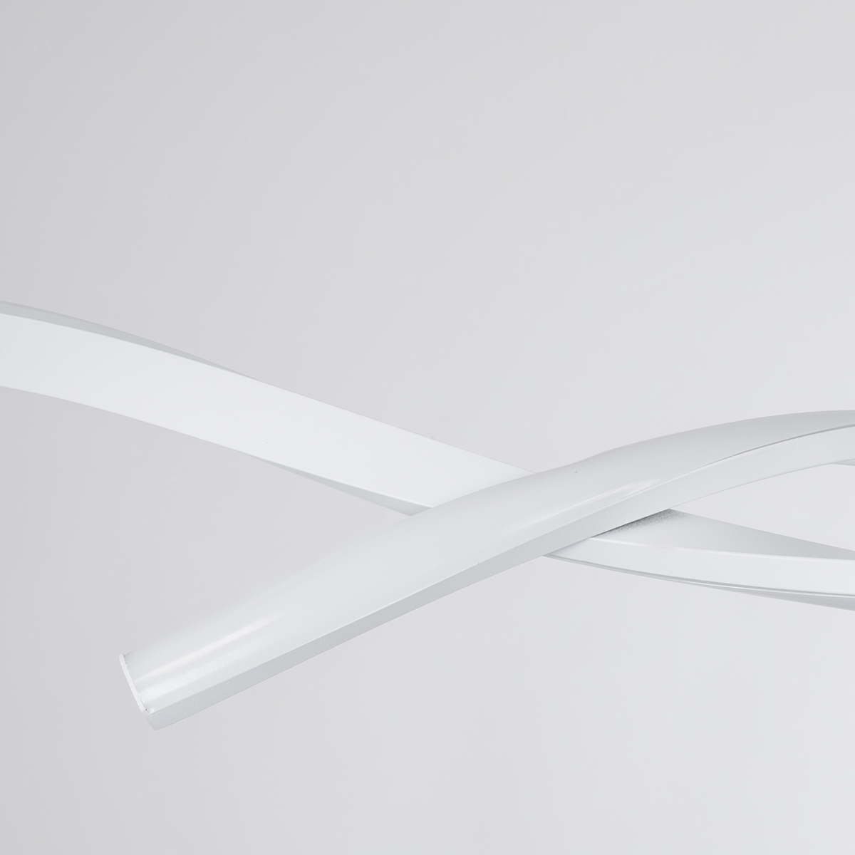 GloboStar® MORALES 61276 Κρεμαστό Φωτιστικό Οροφής Design LED CCT 54W 6048lm 200° AC 220-240V - Εναλλαγή Φωτισμού μέσω Τηλεχειριστηρίου All In One Ψυχρό 6000k+Φυσικό 4500k+Θερμό 2700k Dimmable Μ90 x Π14 x Υ14cm - Λευκό - 3 Years Warranty - Image 5