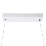 GloboStar® DOLORES 61280 Κρεμαστό Φωτιστικό Οροφής Design LED CCT 105W 11760lm 300° AC 220-240V - Εναλλαγή Φωτισμού μέσω Τηλεχειριστηρίου All In One Ψυχρό 6000k+Φυσικό 4500k+Θερμό 2700k Dimmable Μ110 x Π17 x Υ17.5cm - Λευκό - 3 Years Warranty - Image 7