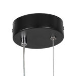 GloboStar® DEROBA 61298 Κρεμαστό Φωτιστικό Οροφής Linear Design LED CCT 12W 1320lm 360° AC 220-240V - Εναλλαγή Φωτισμού μέσω Διακόπτη On/Off All In One Ψυχρό 6000k+Φυσικό 4500k+Θερμό 2700k Μ16 x Π1.6 x Υ25.5cm - Μαύρο - 3 Years Warranty - Image 7