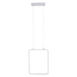 GloboStar® NEROBA 61303 Κρεμαστό Φωτιστικό Οροφής Linear Design LED CCT 18W 1980lm 360° AC 220-240V - Εναλλαγή Φωτισμού μέσω Διακόπτη On/Off All In One Ψυχρό 6000k+Φυσικό 4500k+Θερμό 2700k Μ29 x Π2 x Υ36cm - Λευκό - 3 Years Warranty - Image 4