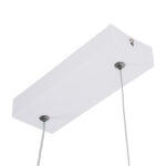 GloboStar® NEROBA 61303 Κρεμαστό Φωτιστικό Οροφής Linear Design LED CCT 18W 1980lm 360° AC 220-240V - Εναλλαγή Φωτισμού μέσω Διακόπτη On/Off All In One Ψυχρό 6000k+Φυσικό 4500k+Θερμό 2700k Μ29 x Π2 x Υ36cm - Λευκό - 3 Years Warranty - Image 7