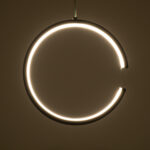 GloboStar® CEROBA 61306 Κρεμαστό Φωτιστικό Οροφής Linear Design LED CCT 12W 1320lm 360° AC 220-240V - Εναλλαγή Φωτισμού μέσω Διακόπτη On/Off All In One Ψυχρό 6000k+Φυσικό 4500k+Θερμό 2700k Φ22 x Π2cm - Μαύρο - 3 Years Warranty - Image 9