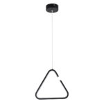 GloboStar® CEROBA 61307 Κρεμαστό Φωτιστικό Οροφής Linear Design LED CCT 12W 1320lm 360° AC 220-240V - Εναλλαγή Φωτισμού μέσω Διακόπτη On/Off All In One Ψυχρό 6000k+Φυσικό 4500k+Θερμό 2700k Μ22 x Π2 x Υ22cm - Μαύρο - 3 Years Warranty - Image 4