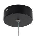 GloboStar® CEROBA 61307 Κρεμαστό Φωτιστικό Οροφής Linear Design LED CCT 12W 1320lm 360° AC 220-240V - Εναλλαγή Φωτισμού μέσω Διακόπτη On/Off All In One Ψυχρό 6000k+Φυσικό 4500k+Θερμό 2700k Μ22 x Π2 x Υ22cm - Μαύρο - 3 Years Warranty - Image 6