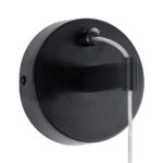 GloboStar® TEARS 61315 Φωτιστικό Τοίχου - Απλίκα Design LED CCT 3W 330lm 180° AC 220-240V - Εναλλαγή Φωτισμού μέσω Διακόπτη On/Off All In One Ψυχρό 6000k+Φυσικό 4500k+Θερμό 2700k Φ3.2 x Υ51.5cm - Μαύρο - 3 Years Warranty - Image 9