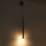GloboStar® TEARS 61315 Φωτιστικό Τοίχου - Απλίκα Design LED CCT 3W 330lm 180° AC 220-240V - Εναλλαγή Φωτισμού μέσω Διακόπτη On/Off All In One Ψυχρό 6000k+Φυσικό 4500k+Θερμό 2700k Φ3.2 x Υ51.5cm - Μαύρο - 3 Years Warranty - Image 10