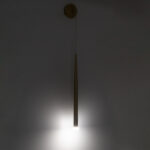 GloboStar® TEARS 61315 Φωτιστικό Τοίχου - Απλίκα Design LED CCT 3W 330lm 180° AC 220-240V - Εναλλαγή Φωτισμού μέσω Διακόπτη On/Off All In One Ψυχρό 6000k+Φυσικό 4500k+Θερμό 2700k Φ3.2 x Υ51.5cm - Μαύρο - 3 Years Warranty - Image 11