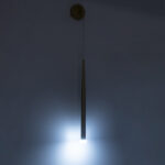 GloboStar® TEARS 61315 Φωτιστικό Τοίχου - Απλίκα Design LED CCT 3W 330lm 180° AC 220-240V - Εναλλαγή Φωτισμού μέσω Διακόπτη On/Off All In One Ψυχρό 6000k+Φυσικό 4500k+Θερμό 2700k Φ3.2 x Υ51.5cm - Μαύρο - 3 Years Warranty - Image 12