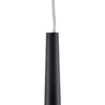 GloboStar® TEARS 61315 Φωτιστικό Τοίχου - Απλίκα Design LED CCT 3W 330lm 180° AC 220-240V - Εναλλαγή Φωτισμού μέσω Διακόπτη On/Off All In One Ψυχρό 6000k+Φυσικό 4500k+Θερμό 2700k Φ3.2 x Υ51.5cm - Μαύρο - 3 Years Warranty - Image 6