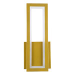 GloboStar® TIARA 61328 Φωτιστικό Τοίχου - Απλίκα Design LED CCT 12W 1440lm 360° AC 220-240V - Εναλλαγή Φωτισμού μέσω Διακόπτη On/Off All In One Ψυχρό 6000k+Φυσικό 4500k+Θερμό 2700k Μ12.5 x Π4 x Υ32cm - Χρυσό - 3 Years Warranty - Image 3