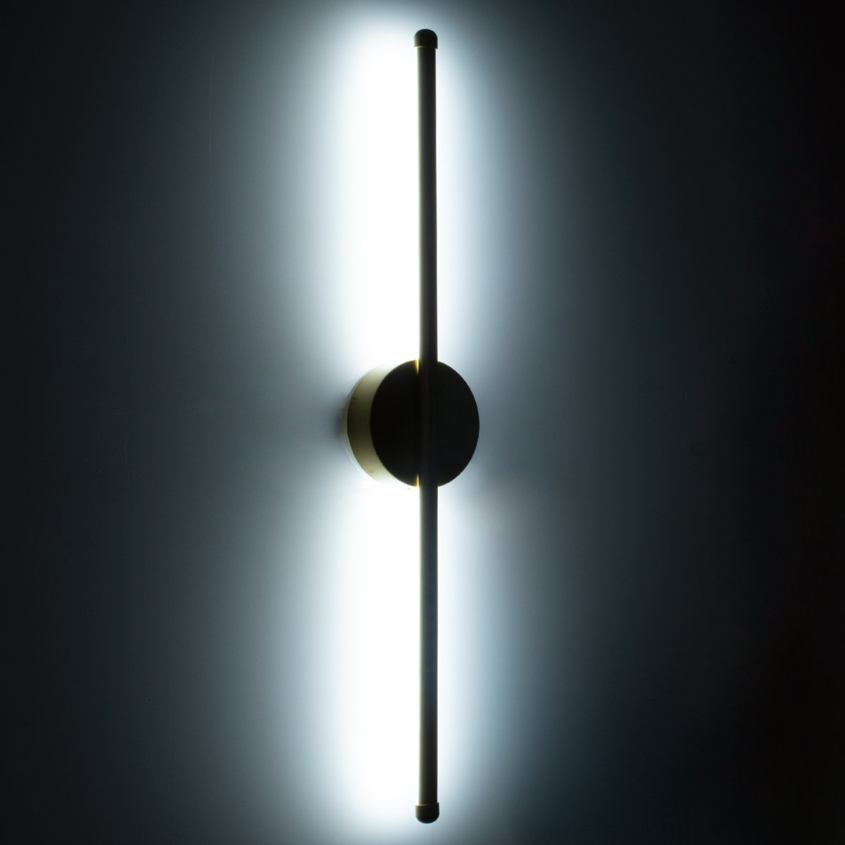 GloboStar® DIADEM 61329 Φωτιστικό Τοίχου - Απλίκα Design LED CCT 9W 1080lm 120° AC 220-240V - Εναλλαγή Φωτισμού μέσω Διακόπτη On/Off All In One Ψυχρό 6000k+Φυσικό 4500k+Θερμό 2700k Μ10 x Π4 x Υ60cm - Μαύρο - 3 Years Warranty - Image 10