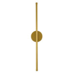 GloboStar® DIADEM 61330 Φωτιστικό Τοίχου - Απλίκα Design LED CCT 9W 1080lm 120° AC 220-240V - Εναλλαγή Φωτισμού μέσω Διακόπτη On/Off All In One Ψυχρό 6000k+Φυσικό 4500k+Θερμό 2700k Μ10 x Π4 x Υ60cm - Χρυσό - 3 Years Warranty - Image 3