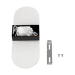 GLOBOSTAR® RARE 61337 Μοντέρνο Φωτιστικό Τοίχου - Απλίκα LED 5W 600lm 180° AC 220-240V IP20 Ρυθμιζόμενο Λευκό CCT με On/Off 2700K/4500K/6000K - Lumileds SMD Chip - Μαύρο Ματ - Μ10 x Π5 x Υ27.5cm - 3 Χρόνια Εγγύηση - Image 6