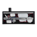 GloboStar® PALADIN 61351 Μοντέρνο Φωτιστικό Τοίχου - Απλίκα Ξενοδοχείου Bed Side LED 6W 720lm 36° AC 220-240V - Reading Light & Κρυφός Φωτισμός - Φορτιστές USB 3A & Wireless 20W - Μ30 x Π11 x Υ12cm - Φυσικό Λευκό 4500K - Μαύρο - Αριστερό - Image 5