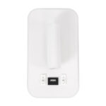 GloboStar® LADY-O 61364 Μοντέρνο Φωτιστικό Τοίχου - Απλίκα Ξενοδοχείου Bed Side LED 10W 1000lm 36° & 360° AC 220-240V - Reading Light & Κρυφός Φωτισμός - Φορτιστής USB 3A - Μ10.5 x Π10 x Υ18.5cm - Φυσικό Λευκό 4500K - Λευκό - 3 Χρόνια Εγγύηση - Image 2