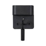 GloboStar® IBIS 61367 Μοντέρνο Φωτιστικό Τοίχου - Απλίκα Ξενοδοχείου Bed Side LED 10W 1100lm 36° & 360° AC 220-240V - Reading Light & Up/Down Light - Φορτιστής USB 3A - Μ10 x Π6.1 x Υ18cm - Φυσικό Λευκό 4500K - Μαύρο - Image 2