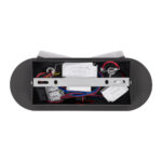 GloboStar® REGENCY 61378 Μοντέρνο Φωτιστικό Τοίχου - Απλίκα Ξενοδοχείου Bed Side LED 16W 1840lm 120° AC 220-240V - Reading Up/Down Light - Φορτιστής USB 3A - Μ16.5 x Π12 x Υ10cm - Φυσικό Λευκό 4500K - Γκρι Ανθρακί - Image 5