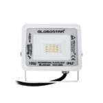 GloboStar® ATLAS 61405 Επαγγελματικός Προβολέας LED 10W 1200lm 120° AC 220-240V - Αδιάβροχος IP67 - Μ10 x Π2 x Υ8cm - Λευκό - Φυσικό Λευκό 4500K - LUMILEDS Chips - TÜV Rheinland Certified - 5 Years Warranty - Image 2