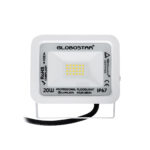 GloboStar® ATLAS 61408 Επαγγελματικός Προβολέας LED 20W 2400lm 120° AC 220-240V - Αδιάβροχος IP67 - Μ12 x Π2.5 x Υ9.5cm - Λευκό - Φυσικό Λευκό 4500K - LUMILEDS Chips - TÜV Rheinland Certified - 5 Years Warranty - Image 2