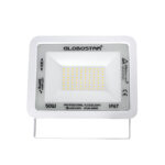 GloboStar® ATLAS 61420 Επαγγελματικός Προβολέας LED 50W 6000lm 120° AC 220-240V - Αδιάβροχος IP67 - Μ21 x Π3.5 x Υ16cm - Λευκό - Φυσικό Λευκό 4500K - LUMILEDS Chips - TÜV Rheinland Certified - 5 Years Warranty - Image 2