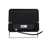 GloboStar® ATLAS 61424 Επαγγελματικός Προβολέας LED 50W 5750lm 120° AC 220-240V - Αδιάβροχος IP67 - Μ21 x Π3.5 x Υ16cm - Μαύρο - Θερμό Λευκό 2700K - LUMILEDS Chips - TÜV Rheinland Certified - 5 Years Warranty - Image 4