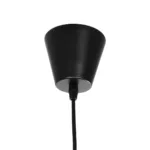 GloboStar® LUMINOVA 61466 Μοντέρνο Κρεμαστό Φωτιστικό Πλέγμα Μονόφωτο 1 x E27 IP20 Μαύρο Σχοινί με Μαύρο Σύρμα - Μ80 x Π80 x Υ30cm - Image 8