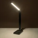 GLOBOSTAR® TEBLA 60481 Μοντέρνο Επιτραπέζιο Φωτιστικό Γραφείου LED 5W 500lm 120° AC 220-240V IP20 Ρυθμιζόμενο Λευκό CCT με Αφή 2700K/4500K/6000K Dimmable - Bridgelux SMD Chip - Μαύρο - Μ11 x Π31 x Υ52cm - 2 Χρόνια Εγγύηση - Image 11