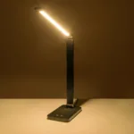 GLOBOSTAR® TEBLA 60481 Μοντέρνο Επιτραπέζιο Φωτιστικό Γραφείου LED 5W 500lm 120° AC 220-240V IP20 Ρυθμιζόμενο Λευκό CCT με Αφή 2700K/4500K/6000K Dimmable - Bridgelux SMD Chip - Μαύρο - Μ11 x Π31 x Υ52cm - 2 Χρόνια Εγγύηση - Image 12
