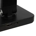 GLOBOSTAR® TEBLA 60481 Μοντέρνο Επιτραπέζιο Φωτιστικό Γραφείου LED 5W 500lm 120° AC 220-240V IP20 Ρυθμιζόμενο Λευκό CCT με Αφή 2700K/4500K/6000K Dimmable - Bridgelux SMD Chip - Μαύρο - Μ11 x Π31 x Υ52cm - 2 Χρόνια Εγγύηση - Image 7