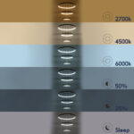 GloboStar® DIAMOND TRIO 61523-DECO Κρεμαστό Φωτιστικό Δαχτυλίδι-Κύκλος LED CCT 100W 11200lm 360° AC 220-240V - Εναλλαγή Φωτισμού μέσω Τηλεχειριστηρίου All In One Ψυχρό 6000k+Φυσικό 4500k+Θερμό 2700k Dimmable Φ25+40+60cm - Μαυρο - 3 Χρόνια Εγγύηση - Image 10