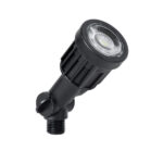 GloboStar® GARDENINI 61544 Καρφωτό Φωτιστικό Σποτ Κήπου LED 5W 550lm 38° DC 24V IP68 Υψηλής Αντοχής ABS IK06 Φ5.5 x Υ13.5cm - Πράσινο 550nm Dimmable - Μαύρο - Bridgelux Chip - 3 Years Warranty - Image 3