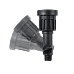 GloboStar® GARDENINI 61545 Καρφωτό Φωτιστικό Σποτ Κήπου LED 5W 550lm 38° DC 24V IP68 Υψηλής Αντοχής ABS IK06 Φ5.5 x Υ13.5cm - Μπλε 450nm Dimmable - Μαύρο - Bridgelux Chip - 3 Years Warranty - Image 4