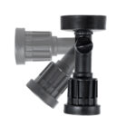 GloboStar® GARDENINI 61548 Επιφανειακό Φωτιστικό Σποτ Κήπου LED 5W 550lm 38° DC 24V IP68 Υψηλής Αντοχής ABS IK06 Φ7 x Υ14.5cm - Μπλε 450nm Dimmable - Μαύρο - Bridgelux Chip - 3 Years Warranty - Image 3