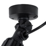 GloboStar® GARDENINI 61548 Επιφανειακό Φωτιστικό Σποτ Κήπου LED 5W 550lm 38° DC 24V IP68 Υψηλής Αντοχής ABS IK06 Φ7 x Υ14.5cm - Μπλε 450nm Dimmable - Μαύρο - Bridgelux Chip - 3 Years Warranty - Image 6