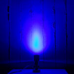 GloboStar® GARDENINI 61548 Επιφανειακό Φωτιστικό Σποτ Κήπου LED 5W 550lm 38° DC 24V IP68 Υψηλής Αντοχής ABS IK06 Φ7 x Υ14.5cm - Μπλε 450nm Dimmable - Μαύρο - Bridgelux Chip - 3 Years Warranty - Image 8