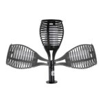 GloboStar® FIAMMA 61549 Αυτόνομο Ηλιακό Καρφωτό Φωτιστικό Κήπου LED SMD 2W 80lm με Ενσωματωμένη Μπαταρία 1500mAh - Φωτοβολταϊκό Πάνελ - Αισθητήρα Ημέρας-Νύχτας Φαναράκι Κήπου - Εφέ Φλόγας Διακοσμητικό - Αδιάβροχο IP65 - 1800K Φ10 x Υ55cm - 2 Χρόνια Εγγύηση - Image 4