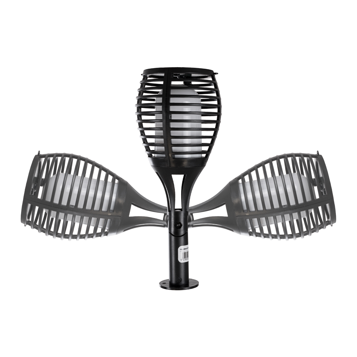 GloboStar® FIAMMA 61549 Αυτόνομο Ηλιακό Καρφωτό Φωτιστικό Κήπου LED SMD 2W 80lm με Ενσωματωμένη Μπαταρία 1500mAh - Φωτοβολταϊκό Πάνελ - Αισθητήρα Ημέρας-Νύχτας Φαναράκι Κήπου - Εφέ Φλόγας Διακοσμητικό - Αδιάβροχο IP65 - 1800K Φ10 x Υ55cm - 2 Χρόνια Εγγύηση - Image 4