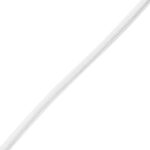 GloboStar® CABLITO 61550 Μοντέρνο Κρεμαστό Φωτιστικό Οροφής Μονόφωτο 1 x E27 Λευκό Σιλικόνης Ανάρτηση με Υφασμάτινο Καλώδιο Φ4 x Υ110cm - Image 3