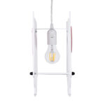 GloboStar® OWL 61576 Παιδικό Κρεμαστό Φωτιστικό Φιγούρα Μονόφωτο 1 x E27 IP20 Πολύχρωμο Πλαστικό - Μ29.5 x Π15.5 x Υ30.5cm - Image 7