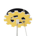 GloboStar® EXCAVATOR 61579 Παιδικό Κρεμαστό Φωτιστικό Φιγούρα Μονόφωτο 1 x E27 IP20 Κίτρινο & Μαύρο Πλαστικό - Μ45 x Π15.5 x Υ27cm - Image 10