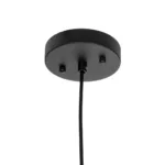 GLOBOSTAR® AGROS 61591 Κρεμαστό Φωτιστικό Οροφής Κήπου με Ντουί 1 x E27 AC 220-240V Αδιάβροχο IP65 - Λευκό & Μάυρο - Μ20 x Π20 x Υ22cm - Image 8