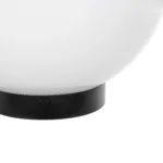 GLOBOSTAR® AGROS 61594 Φωτιστικό Κήπου με Ντουί 1 x E27 AC 220-240V Αδιάβροχο IP65 - Λευκό & Μάυρο - Μ20 x Π20 x Υ22cm - Image 5