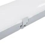 GLOBOSTAR® PARKING 61702 120cm Γραμμικό Βιομηχανικό Φωτιστικό Tri-Proof Τεχνολογίας Smart Group Linkable Control System 2.4Ghz με Αισθητήρα Κίνησης Microwave LED 48W 5760lm 120° AC 220-240V Αδιάβροχο IP65 Γκρι Σώμα με Γαλακτερό Κάλυμα Πλαστικό PC - Φυσικό Λευκό 5000K - LUMILEDs SMD Chip & TÜV SÜD Driver - Μ120 x Π10.5 x Υ8cm - 5 Χρόνια Εγγύηση - Image 5