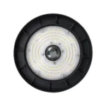 GLOBOSTAR® INDUSTRY 61704 Βιομηχανικό Φωτιστικό Καμπάνα High Bay UFO Τεχνολογίας Smart Group Linkable Control System 2.4Ghz με Αισθητήρα Κίνησης Microwave LED 100W 15000lm SDCM<5 90° AC 85-265V Αδιάβροχο IP65 IK08 Μαύρο Χυτό Αλουμίνιο - Φυσικό Λευκό 5000K - 175 x Sanan Opto SMD Chip & TÜV SÜD Driver - Μ26.5 x Π26.5 x Υ15cm - 5 Χρόνια Εγγύηση - Image 5