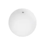 GLOBOSTAR® AGROS 61710 Φωτιστικό Κήπου με Ντουί 1 x E27 AC 220-240V Αδιάβροχο IP65 - Λευκό & Μάυρο - Μ30 x Π30 x Υ32cm - Image 3