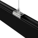 GLOBOSTAR® ALP-LINEAR LUMILINE 61764-3M Επιφανειακό / Κρεμαστό Προφίλ Αλουμινίου με Λευκό Γαλακτερό Πατητό Κάλυμμα για Ταινίες LED IP20 - Μαύρο Ματ - Μ300 x Π3.5 x Υ7cm - Image 6
